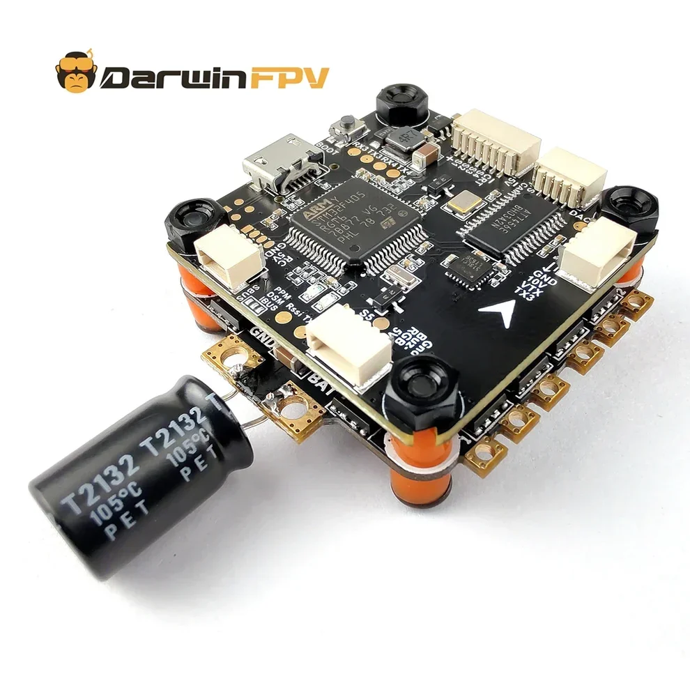 DarwinFPV Fpv ESC Xt60 Flight  - огляд і ціна Betaflight Fc F4