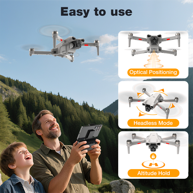 NEW Hot L017 Pro Drone Brushle - огляд і ціна Rc Helicopter Charger