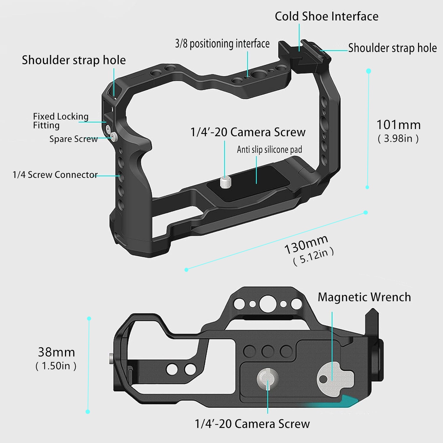 R50 Camera Cage for Canon EOS  - огляд і ціна Canon Camera Eos R50
